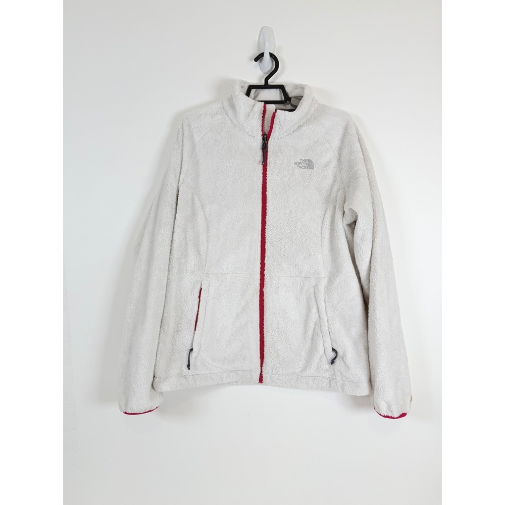 The North Face Jacket Women's Medium Boundary Triclimate Fleece Liner Zip White